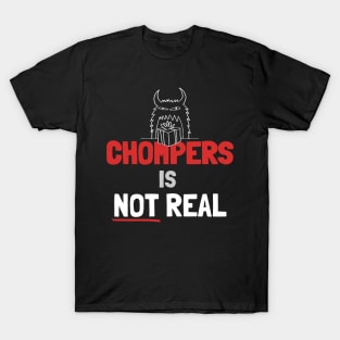 Chompers White Print T-Shirt